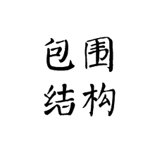 【书法培训加盟】包围结构的行楷字怎么写